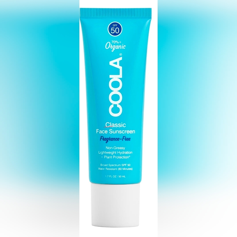 COOLA Classic Face Sunscreen - Vibrant Blue